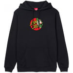 Sweat-shirt Santa Cruz  Beware dot front hood