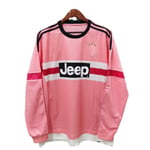 Retro tröja säsong 15-16 Juventus kortärmad rosa fotbollsdräkt NO.21 DYBALA XL