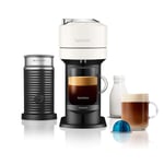 Nespresso Vertuo Next Pod Coffee Machine by Magimix with Milk Frother - White