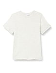 Petit Bateau Tee-Shirt Manches Courtes Femme, Gris Beluga Chine, M