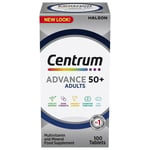 Centrum Advance 50+ Multivitamins 100 Tablets. Adults.