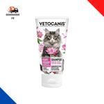 VETOCANIS Shampoing Usage Régulier Pour Chat, Poil Doux Et Brillant 300Ml