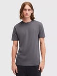 AllSaints Brace Organic Cotton Slim Fit Crew Neck T-Shirt, Gravestone Grey