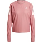 adidas Own The Run Langermet T-skjorte Dame - Rosa - str. XS