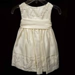 Bridesmaid Flowergir Girl Cinderella Dress Ivory, 2 3 4 Years Christening Party