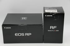 Canon EOS RP + RF 50mm f/1.2 L USM - 1 Year Warranty - Next Day Delivery