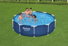 Bestway Steel Pro 56677 / 23, 4678 L, Pool Med Ram, Barn Och Vuxen, Blå, 14,9 Kg