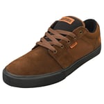 Etnies Barge Ls Mens Skate Trainers in Brown Black - 12 UK