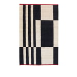 Nanimarquina - Melange Stripes 1 Rug 200x300 cm - Mönstrade mattor - Sybilla - Mönstrad,Svart,Vit