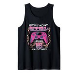 15th Birthday Gaming Gift Girl Age 15 Year Old Gamer Girls Tank Top