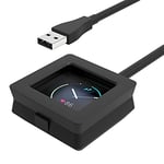 MoKo Fitbit Blaze Chargeur, Adapteur de Chargeur pour Smartwatch Fitbit Blaze, avec Cable de Micro USB, Noir