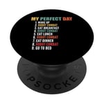 My Perfect Day Robot Combat amusant PopSockets PopGrip Adhésif