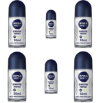 Nivea Men Anti-Perspirant Roll-On Sensitive Protect 50ml x 6