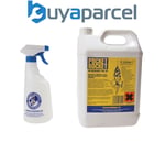 Aerosol 1017C WITH FREE SPRAY BOTTLE Pocket Rocket Lubricant Repellent 5 litre A