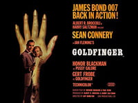 Pyramid International James Bond Goldfinger Hand, Large Canvas