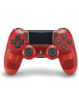 Dualshock v2 - Translucent Red (BULK) - Controller - PlayStation 4