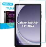 1 protection d'écran pour tablette Samsung Galaxy Tab A9 Plus/A9+ 11"" 2023 Film en verre trempé 9H ultra transparent, anti-rayures Tab A9+