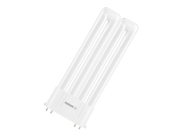 OSRAM DULUX - LED-glödlampa - form: dubbel biax - glaserad finish - 2G10 - 20 W (motsvarande 36 W) - klass E - svalt vitt ljus - 4000 K