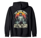 The Same Ones Who Sell The Panic Sell The Cure Plague Doctor Zip Hoodie