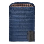 TETON Sports Mammoth + 20f Sac de Couchage Double Queen Size Unisexe, Bleu