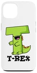 Coque pour iPhone 13 Jeu de mots alphabet amusant T-Rex