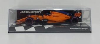 Modèle Auto 1:43 F1 Formule 1 MINICHAMPS Mclaren Alonso Canada 2018 Die Cast