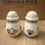 Salière Et Poivrière 🧂🧂French Garden 🍋🌷🍋Villeroy Et Boch Neuf