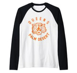 Official Queens Of The Stone Age Tiger Palm Desert Raglan Baseball Tee