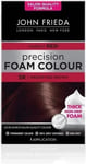 John Frieda Precision Foam 5R Medium Red Brown Hair Dye Fade Resistant 100% Grey