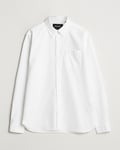 Lyle & Scott Tonal Eagle Plain Oxford Shirt White