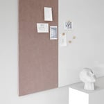 Anslagstavla Air Textile - Klädd modul, Storlek B29 x H249 cm, Tyg Linne - 199 (Beige)