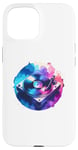 Coque pour iPhone 15 Vinyl Record Player Music