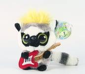 YOOHOO and friends 1970s PUNK ROCK STAR 5" wannabe plush soft toy rocker - NEW!