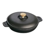 Staub-Round Hot Plate, Black