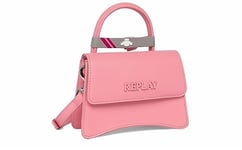 Replay petit sac à main femme en simili cuir, Caramel Pink 321 (rose), taille unique