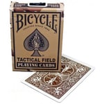 Bicycle Tactical Field brown playing cards