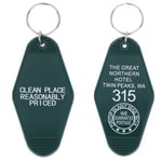 Twin Peaks Nyckelringar The Great Northern Hotel Room # 315 Key T White