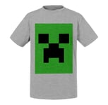 T-Shirt Enfant Attention Creeper Bac A Sable Jeux Video Pixels