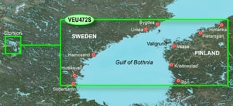 Garmin Bluechart G3 Vision 472S Söderhamn- Umeå