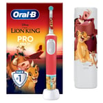 Oral B Pro Kids Electric Toothbrush 1 Brush head The Lion King