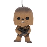 Hallmark Star Wars Chewbacca Funko Pop, Hanging Ornament, Star Wars Tree Decoration, Resin Hanging Ornament, Christmas Hanging Ornament, Gifts for Christmas