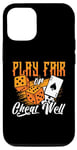 iPhone 12/12 Pro Play Fair Or Cheat Well Gambler Loves Casino Luck Poker Dice Case