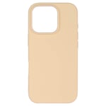 Essentials iPhone 16 Pro Silicone Mag back cover, recycled - Sand titan