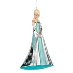 Hallmark Elsa the Snow Queen Blown Glass Ornament, Frozen Tree Decoration, Disney Hanging Ornament, Christmas Hanging Ornament, Gifts for Christmas