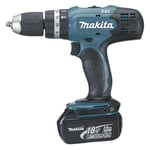 Makita DHP453RFE - hammerbor/driver - trådløs - 2 hastigheter - 2 batterier