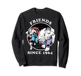 Marvel Thor & Hulk Friends Since 1964 Badge Sweatshirt