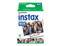 Fujifilm Instax Wide - Hurtigvirkende Fargefilm - Iso 800 - 10 Eksponeringer