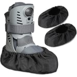 2 st Walking Boot Cover Recovery Shoes Covers Non Skid Foot Brace Cover Återanvändbar Boot Cover Vattentät Cast Rain Cover dB