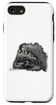 Coque pour iPhone SE (2020) / 7 / 8 Locomotive à vapeur Train Train Train Big-Boy Train 4014