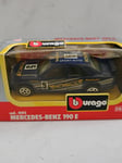 BURAGO 1/43 MERCEDES-BENZ 190 E °4102 (BLUE) DIE CAST CAR COLLECTION MODEL CAR